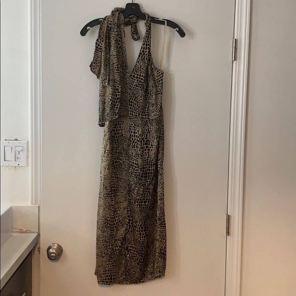 Dress animal print